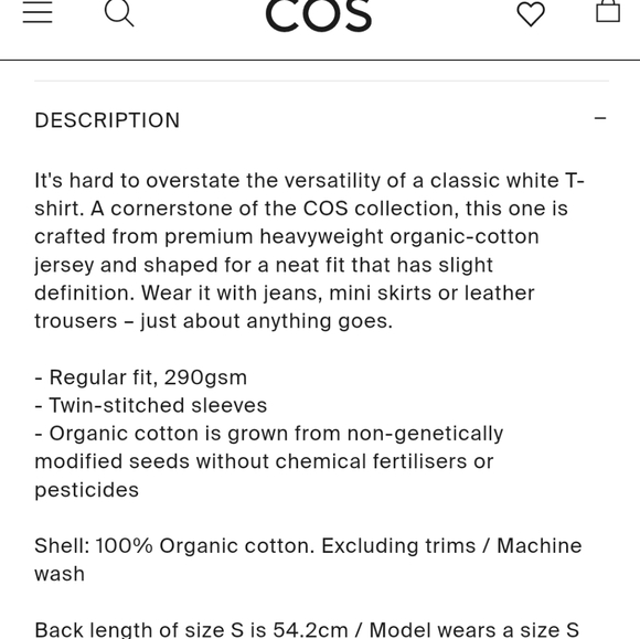 COS t-shirt - Picture 5 of 8